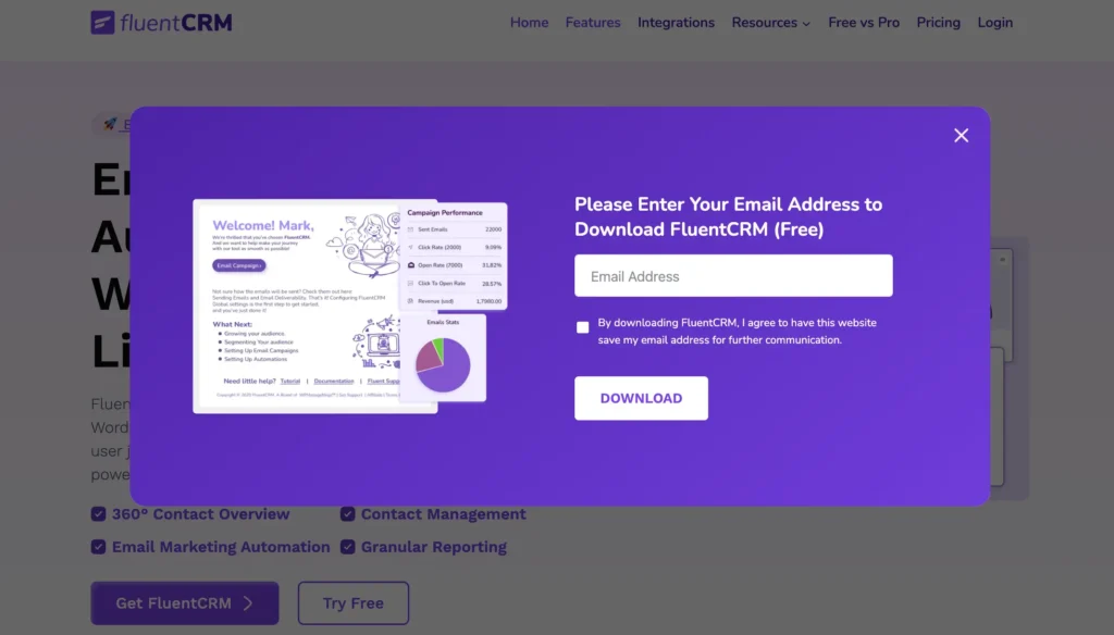 Expert Endorsement Lead Capture Page (forms)