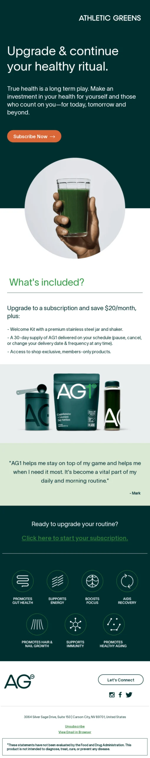upgrade opportunity renewal email