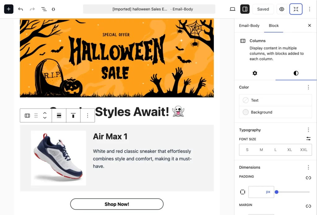 fluentcrm email creative freedom