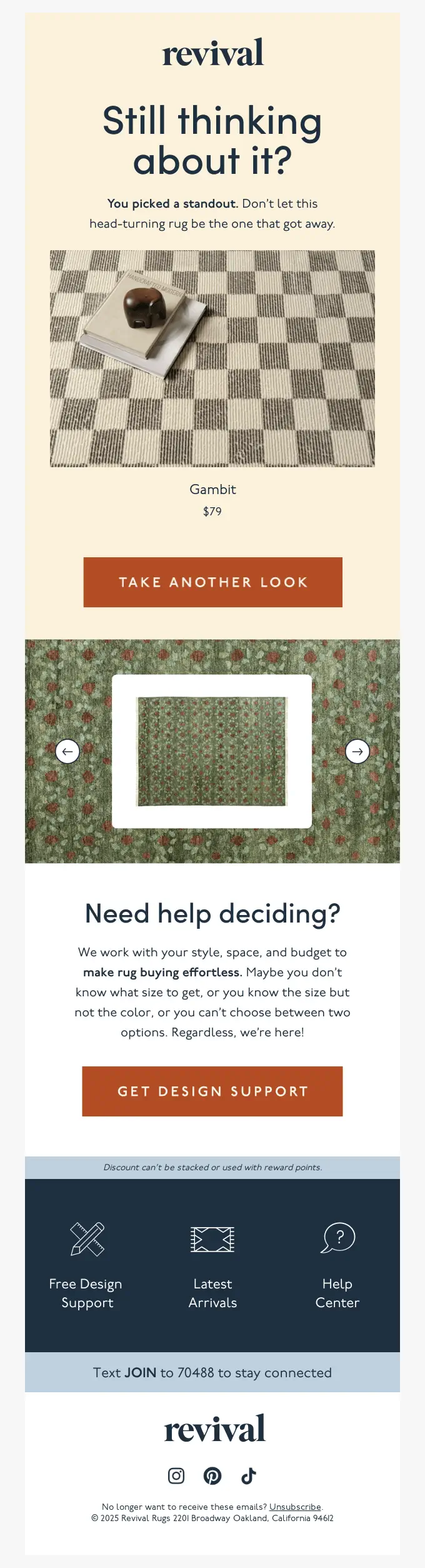 simple reminder browse abandonment emails