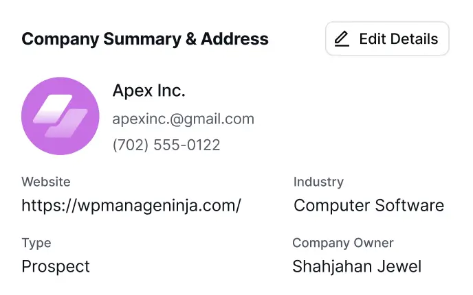 company module 121
