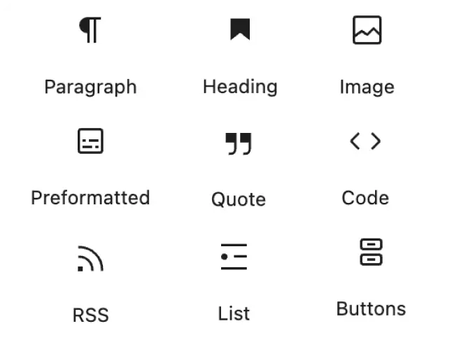 content blocks fcrm