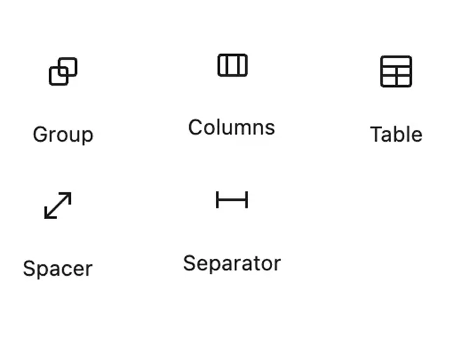 layout blocks fcrm