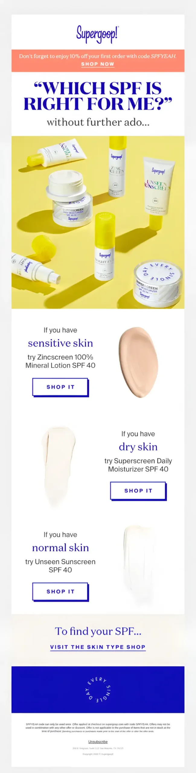 question toned email