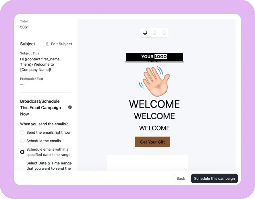 target smarter, personalize better