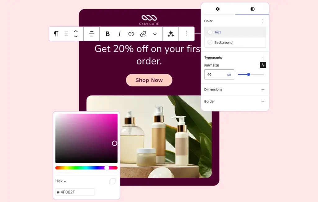 fluentcrm feature menu 1
