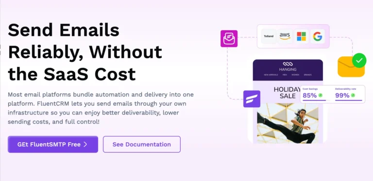 fluentcrm email deliverability