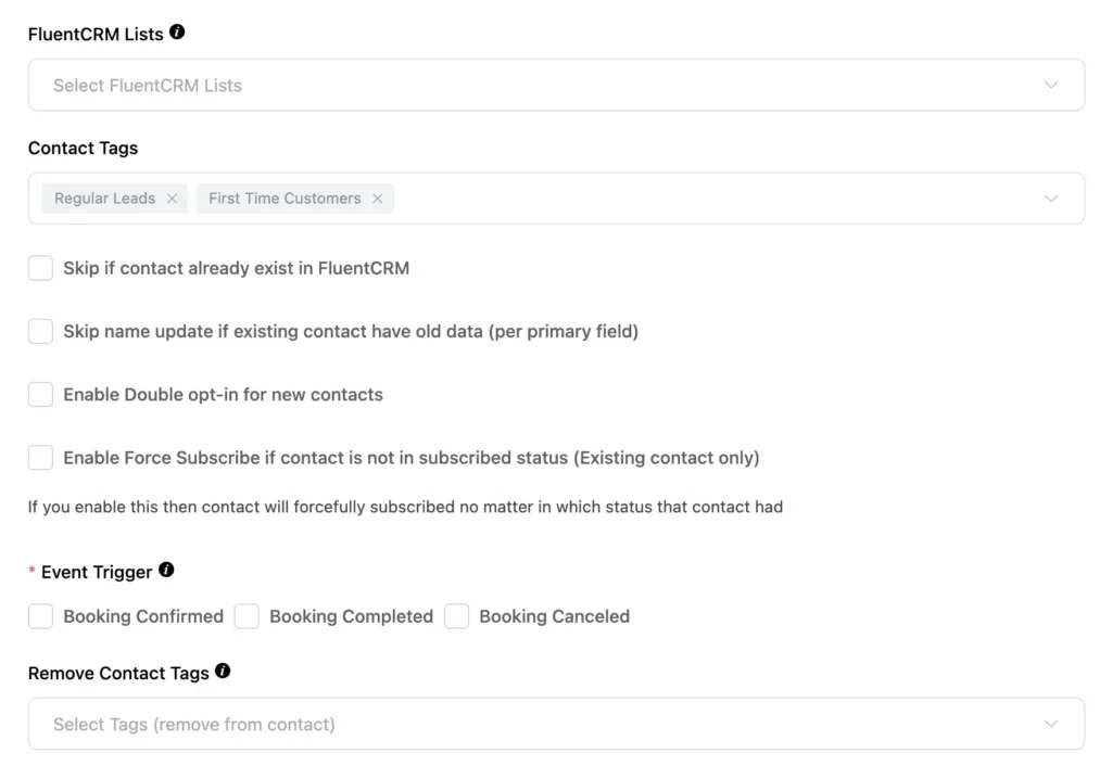 Organize Contacts in FluentCRM_Event-specific-segmentation