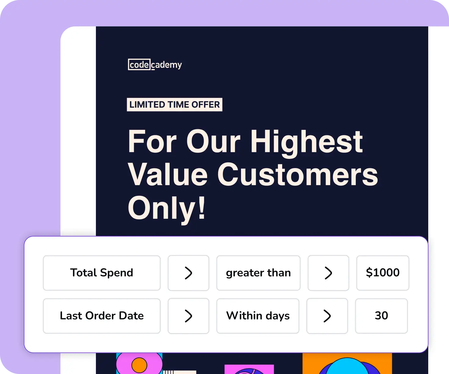 target high value customers