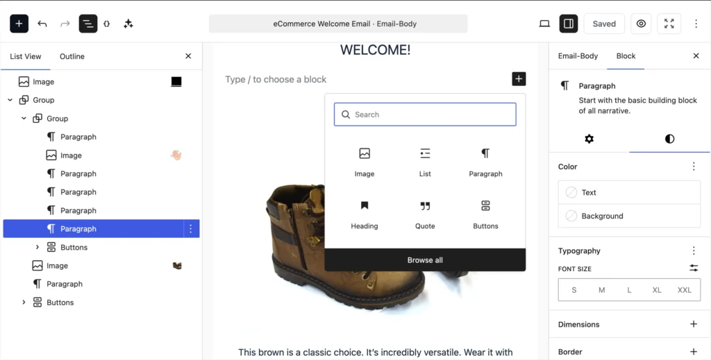 WordPress-Native Editor