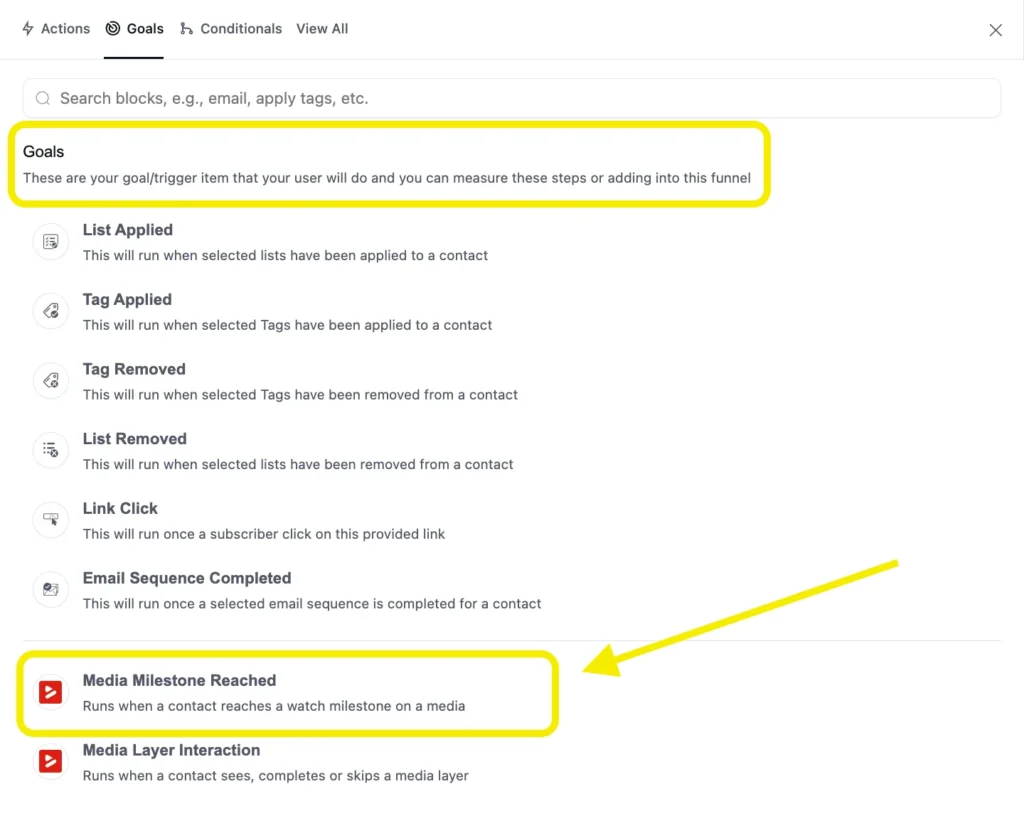 14. fluentcrm launch waitlist goal
