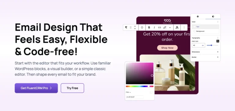 design emails with blocks in wordpress
