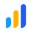Logo featuring three vertical bars in blue and orange.