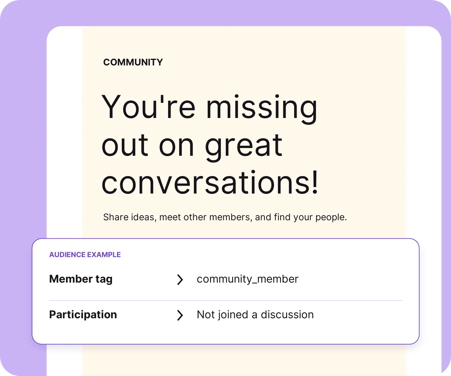 community segmentation