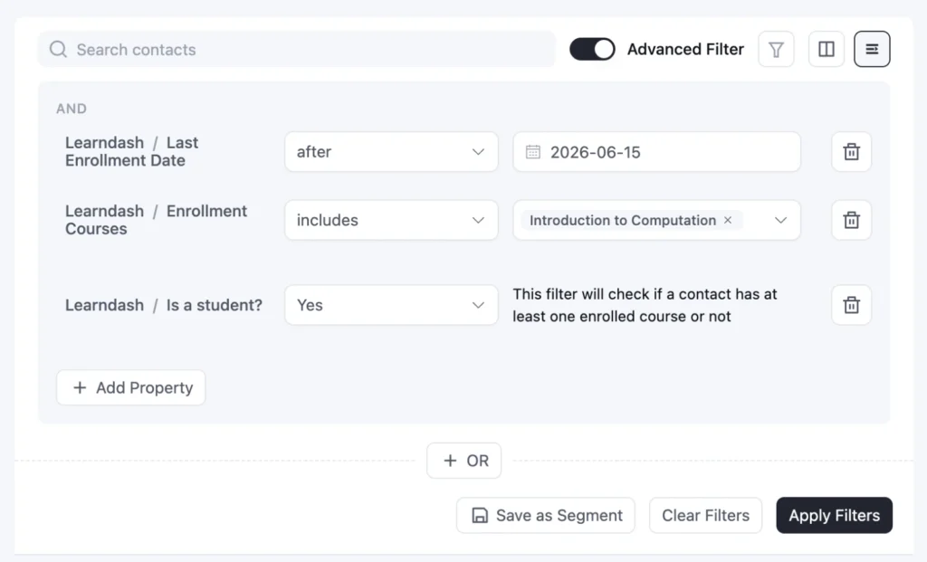 status based segmentation